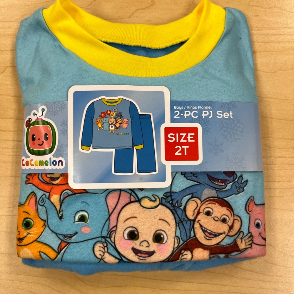 Cocomelon 2 piece pj set